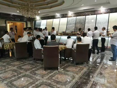 圣德保玻化大理石系列新品培训会圆满落幕，提升业务能力助力市场开拓